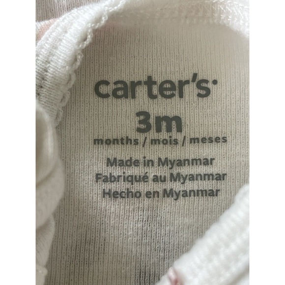 Infant Baby Girl 3 Months Garden Backyard Theme Gap Carters Burts Bees Set Of 8 - Picture 12 of 16